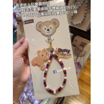 (瘋狂) 香港迪士尼樂園限定 Duffy 造型圖案串硃手機繩 (BP0023)